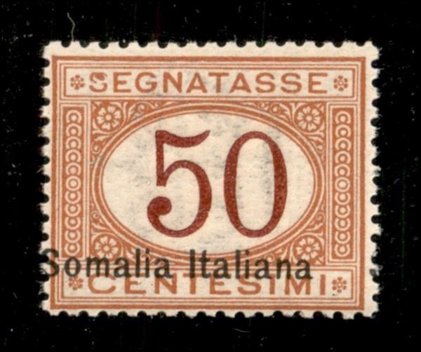 ITALIA / Colonie / Somalia / Segnatasse