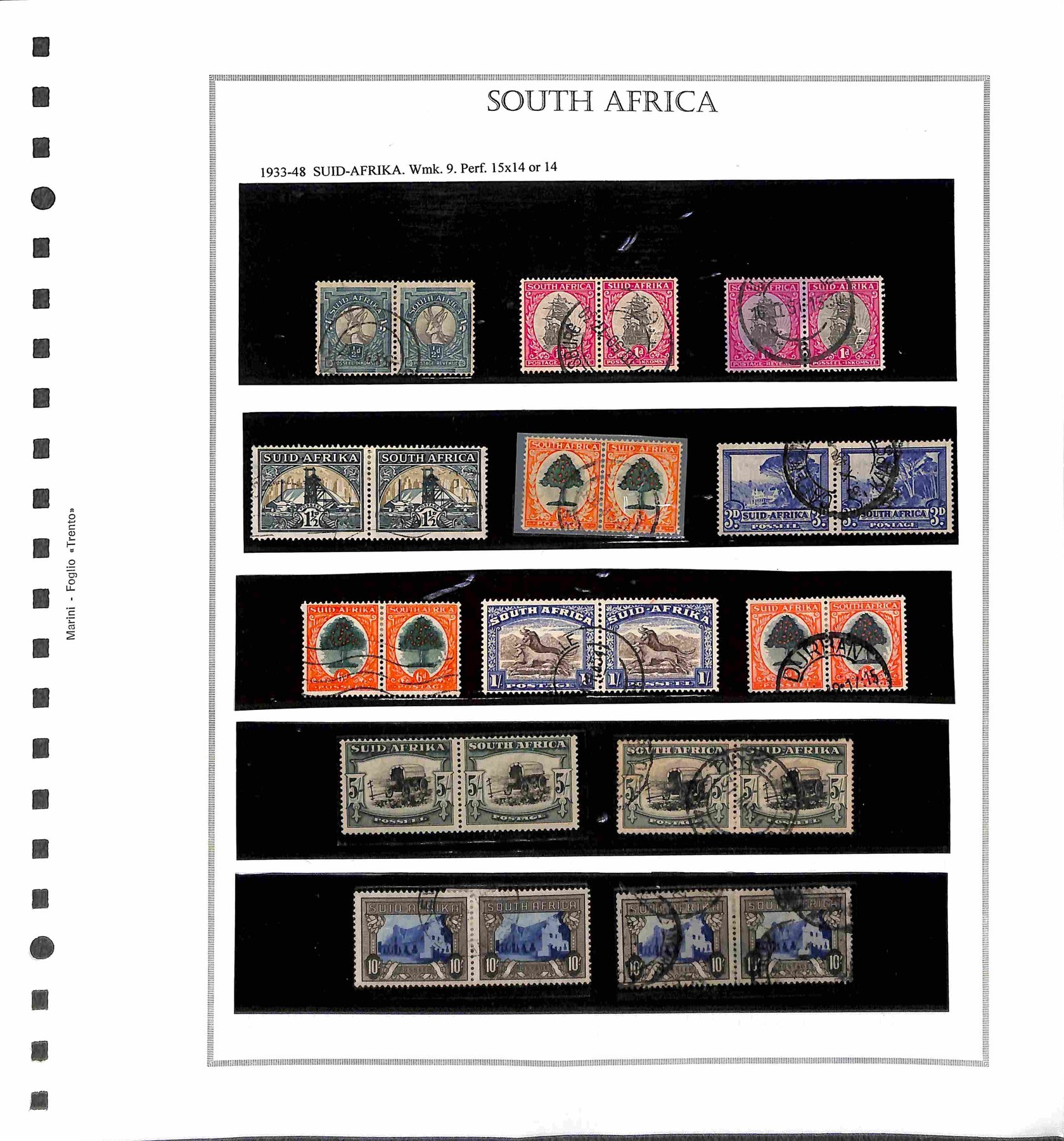 Sud Africa / Posta Ordinaria