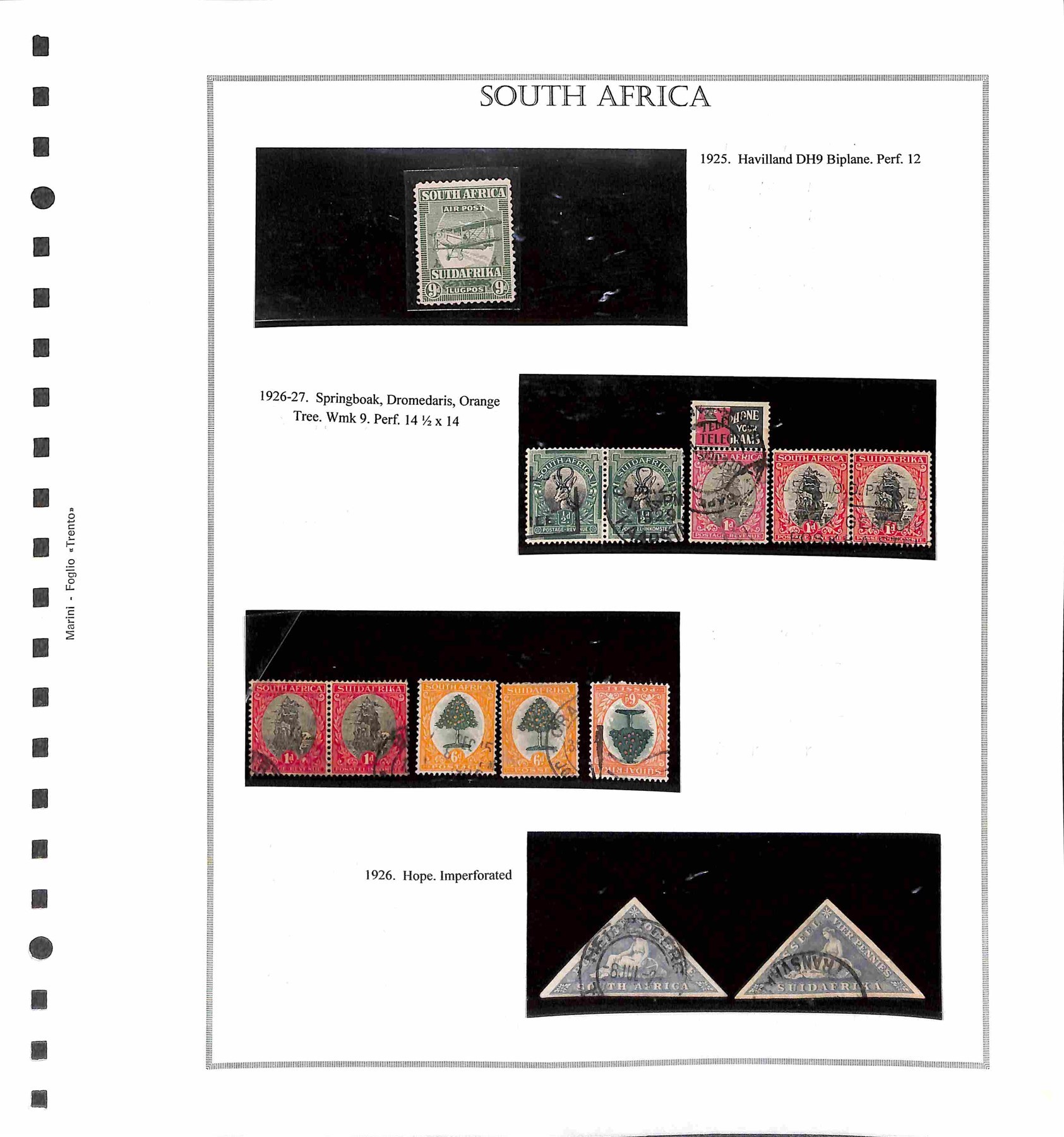 Sud Africa / Posta Ordinaria