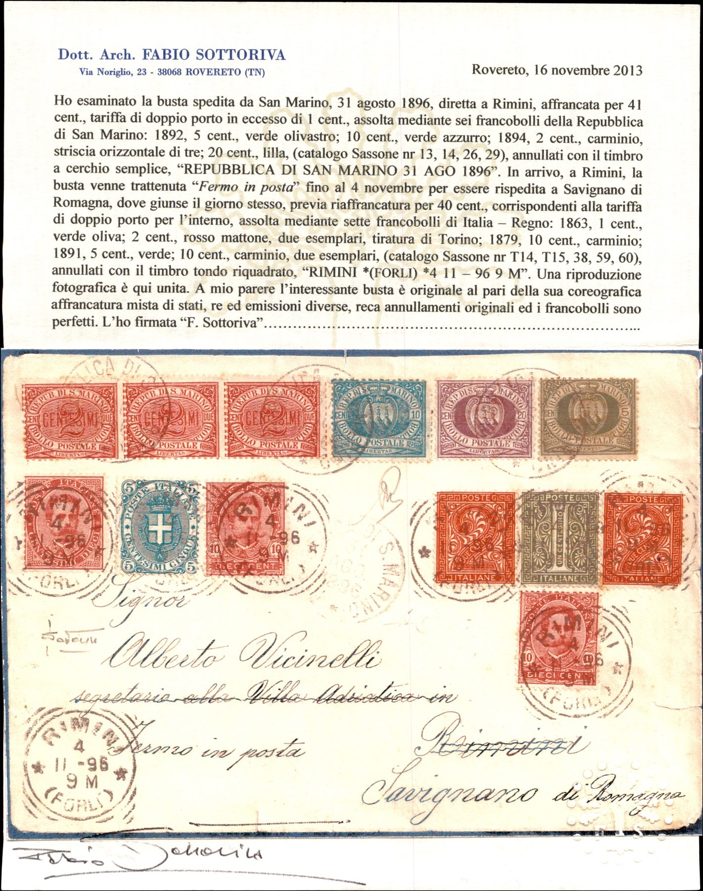 San Marino / Posta Ordinaria
