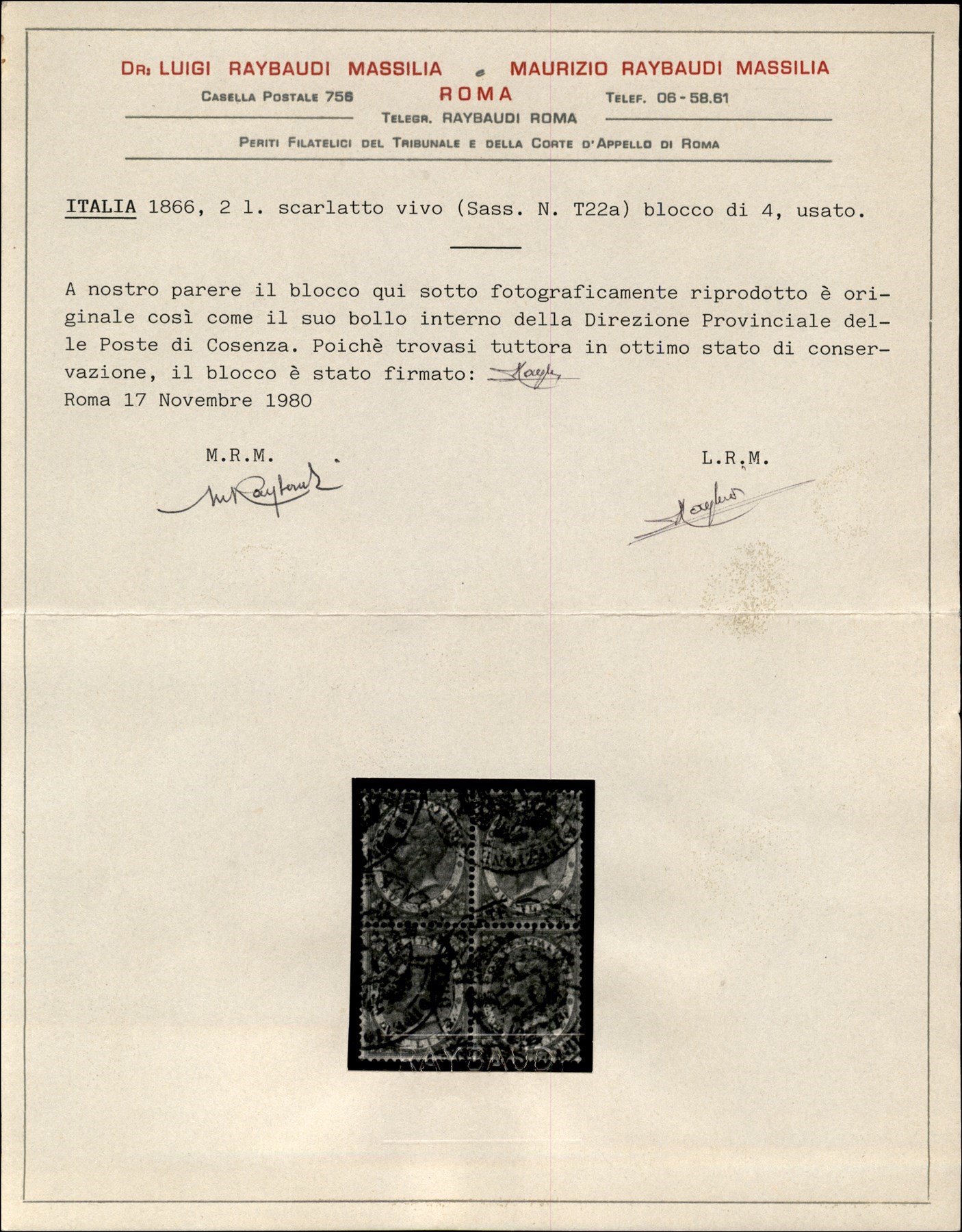 ITALIA / Regno / Vittorio Emanuele II / Posta ordinaria