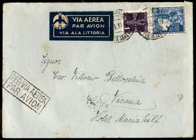 Italia / Regno / Vittorio Emanuele III / Aerogrammi