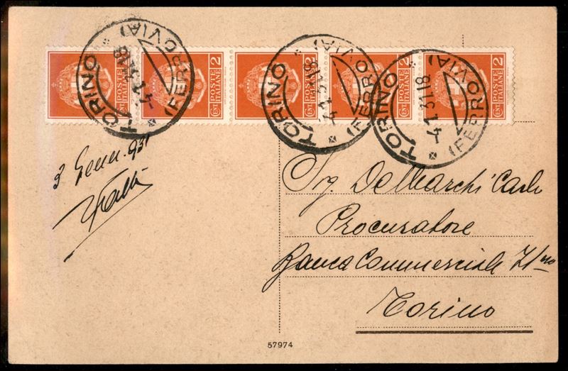 Italia / Regno / Vittorio Emanuele III / Posta Ordinaria