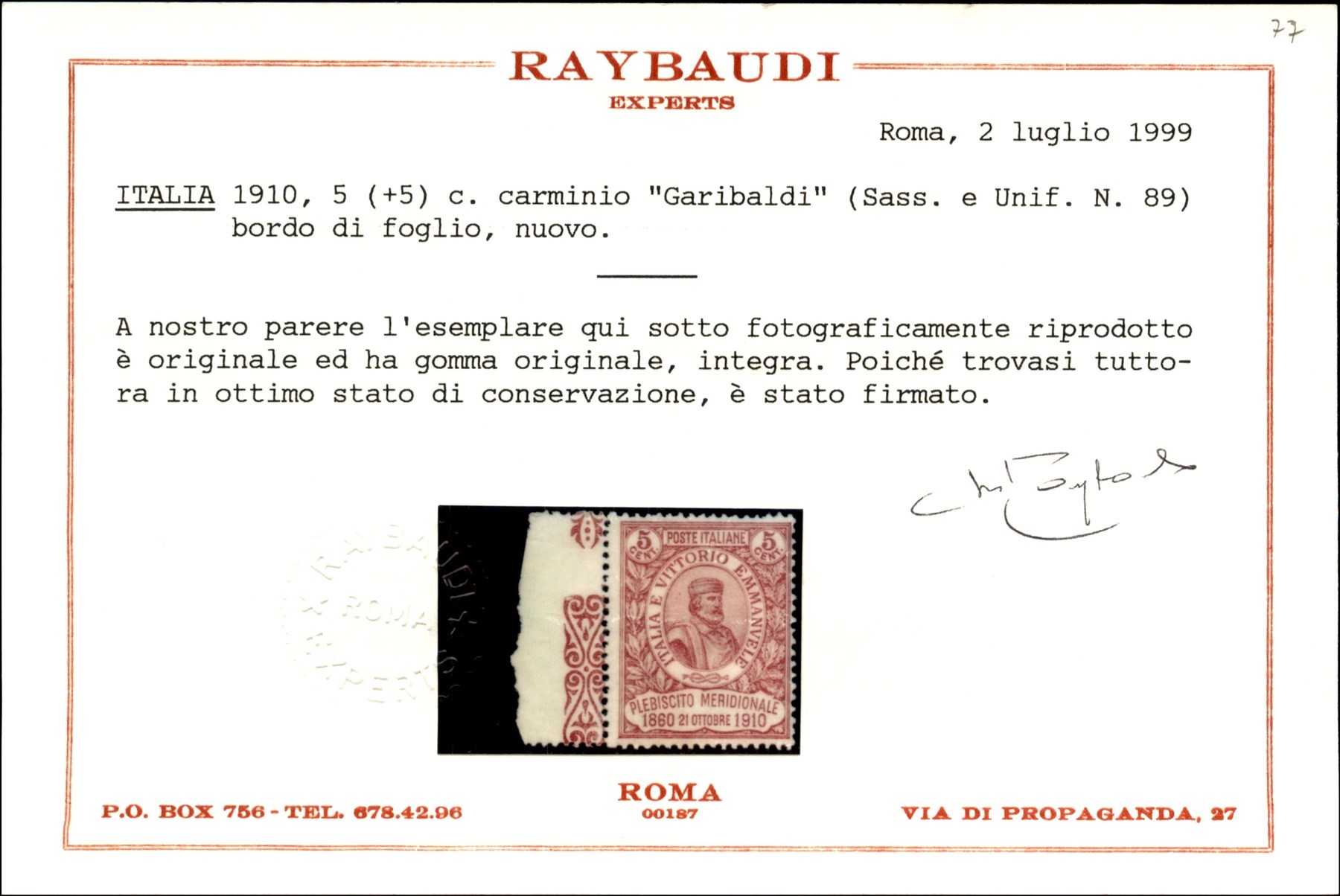 Italia / Regno / Vittorio Emanuele III / Posta Ordinaria