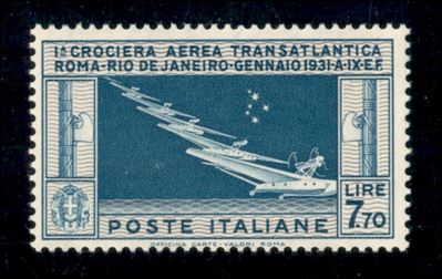Italia / Regno / Vittorio Emanuele III / Posta Aerea
