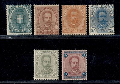 Italia / Regno / Umberto i / Posta Ordinaria