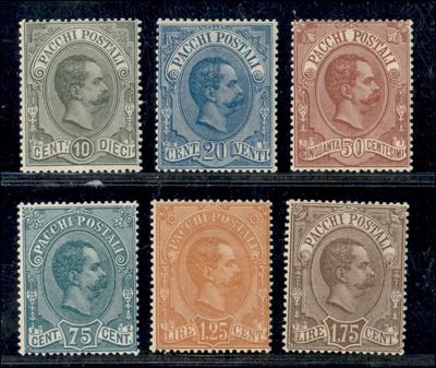 Italia / Regno / Umberto i / Pacchi Postali