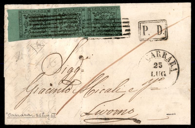 ITALIA / Antichi Stati / Modena / Posta ordinaria