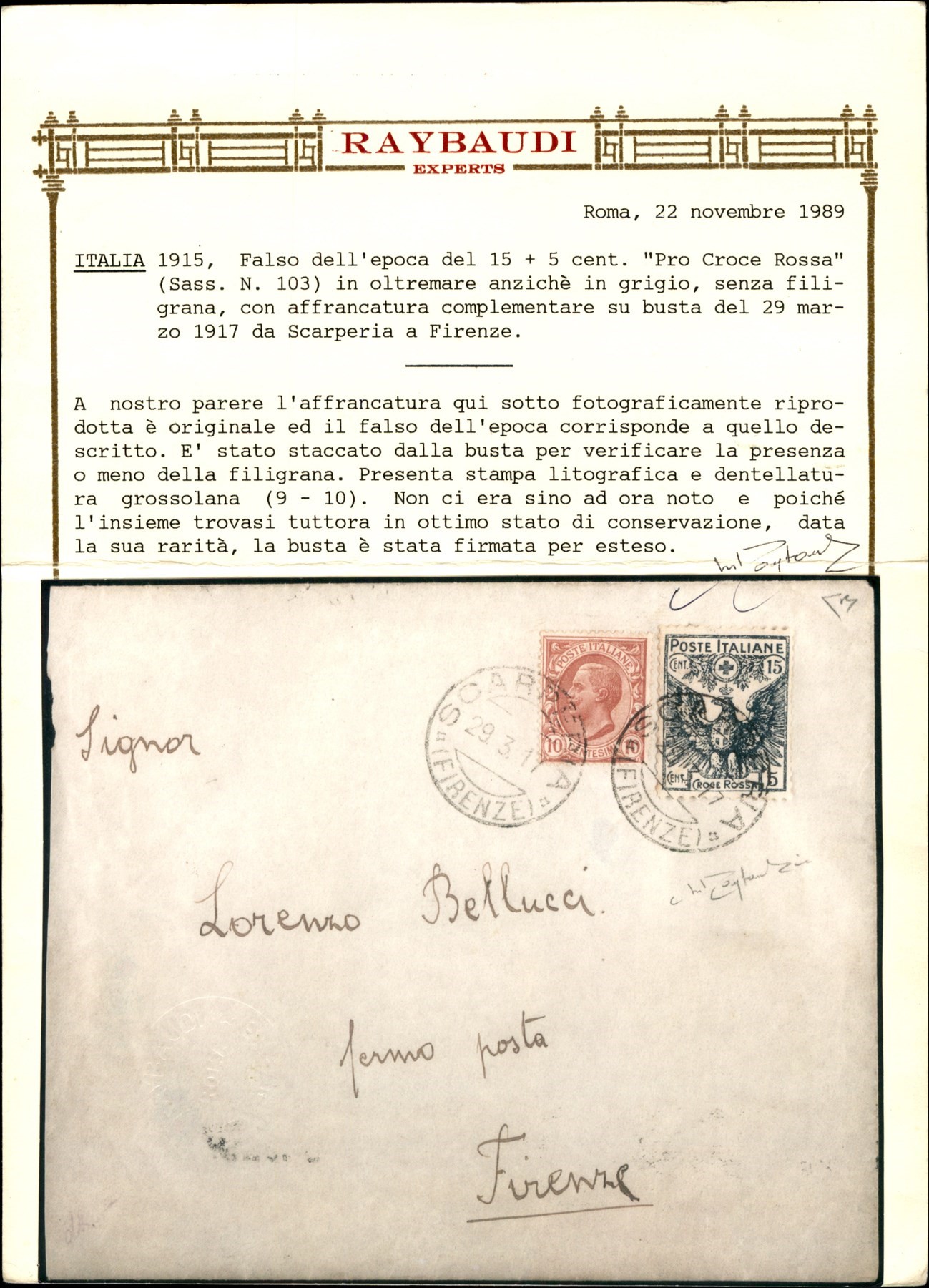 Italia / Regno / Vittorio Emanuele III / Posta Ordinaria