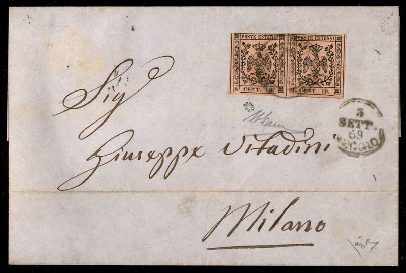 ITALIA / Antichi Stati Italiani / Modena / Posta ordinaria