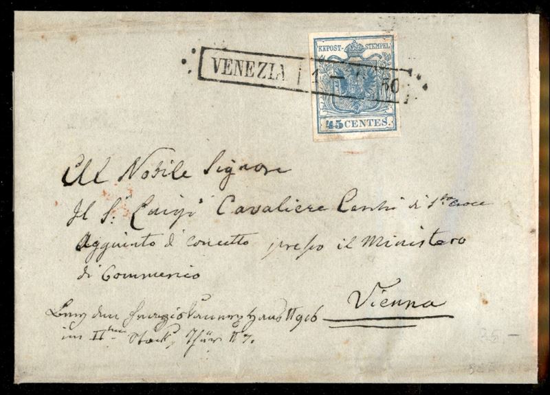 ITALIA / Antichi Stati Italiani / Lombardo Veneto / Posta ordinaria