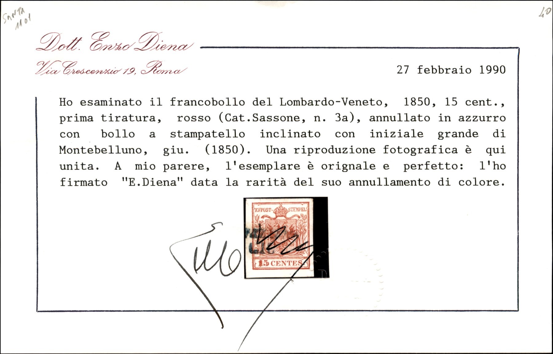 ITALIA / Antichi Stati Italiani / Lombardo Veneto / Posta ordinaria