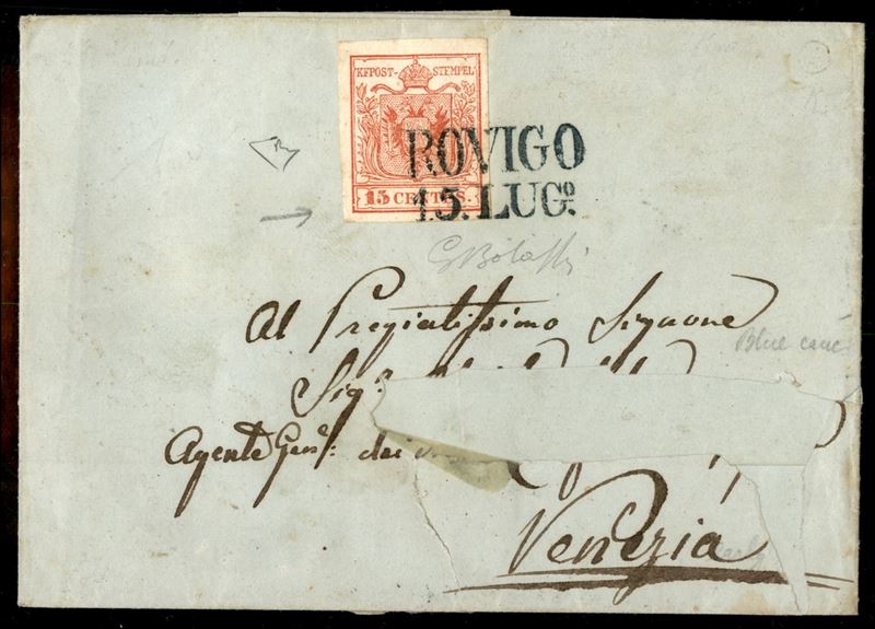 ITALIA / Antichi Stati Italiani / Lombardo Veneto / Posta ordinaria