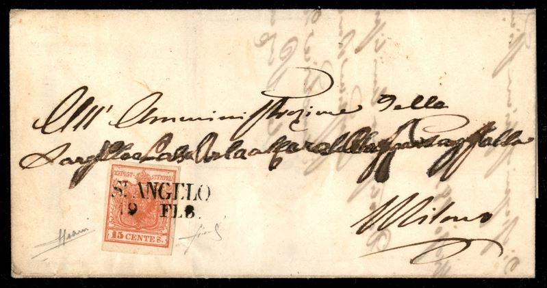 ITALIA / Antichi Stati Italiani / Lombardo Veneto / Posta ordinaria