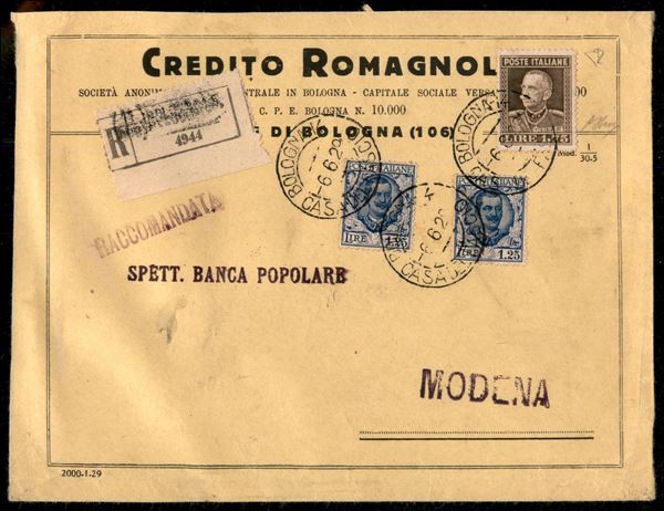 ITALIA / Regno / Vittorio Emanuele III / Posta ordinaria