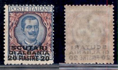 Italia / Uffici Postali All'estero / Levante / Scutari D'albania / Posta Ordinaria