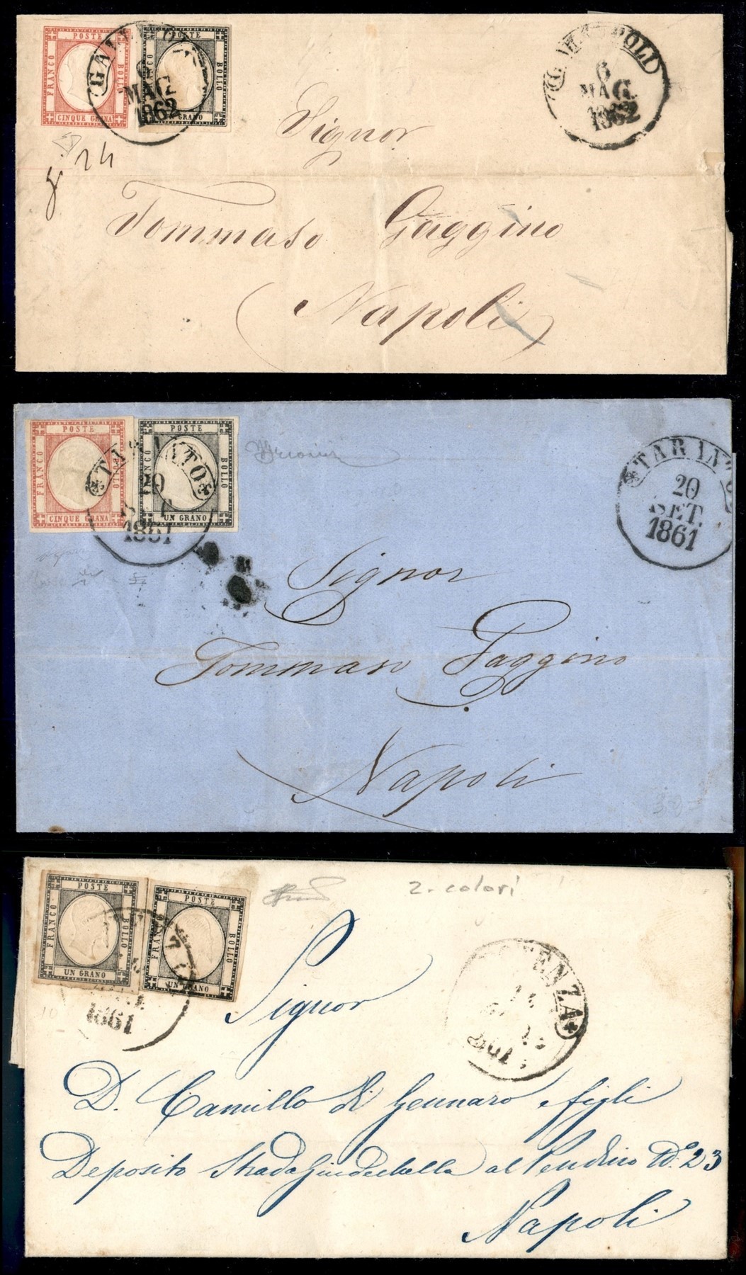 ITALIA / Antichi Stati Italiani / Province Napoletane / Posta ordinaria