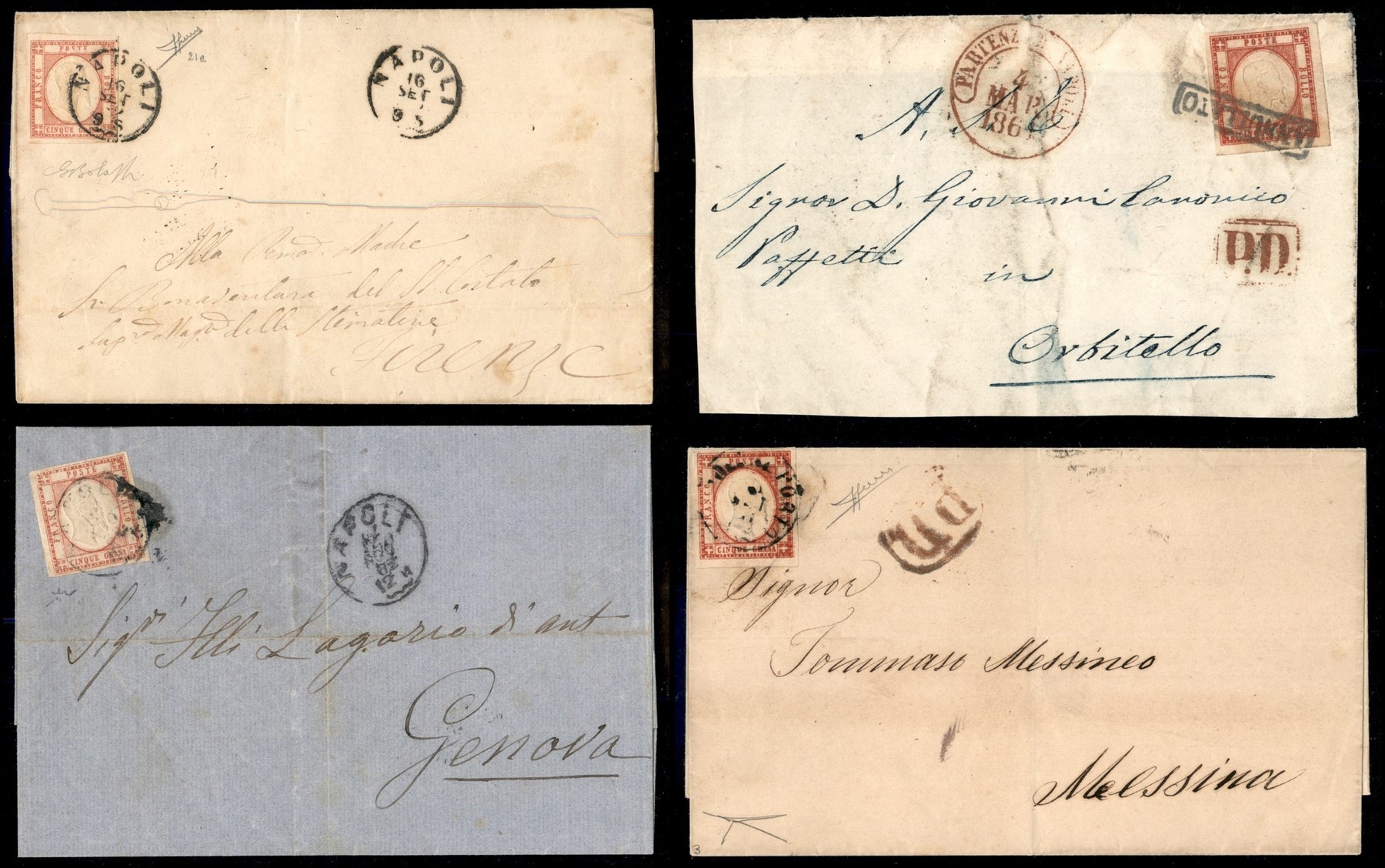 ITALIA / Antichi Stati Italiani / Province Napoletane / Posta ordinaria