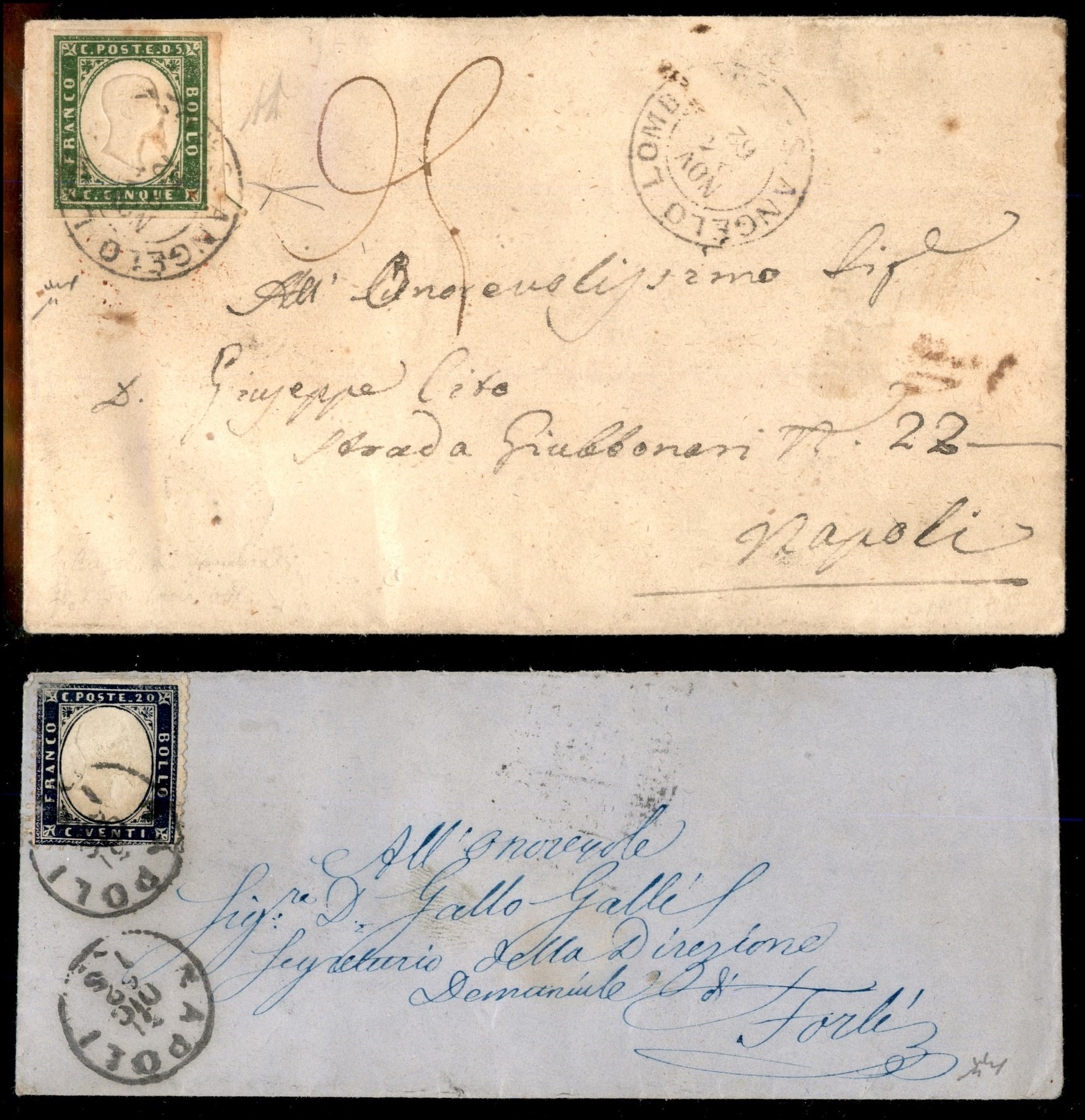 ITALIA / Antichi Stati Italiani / Province Napoletane / Posta ordinaria
