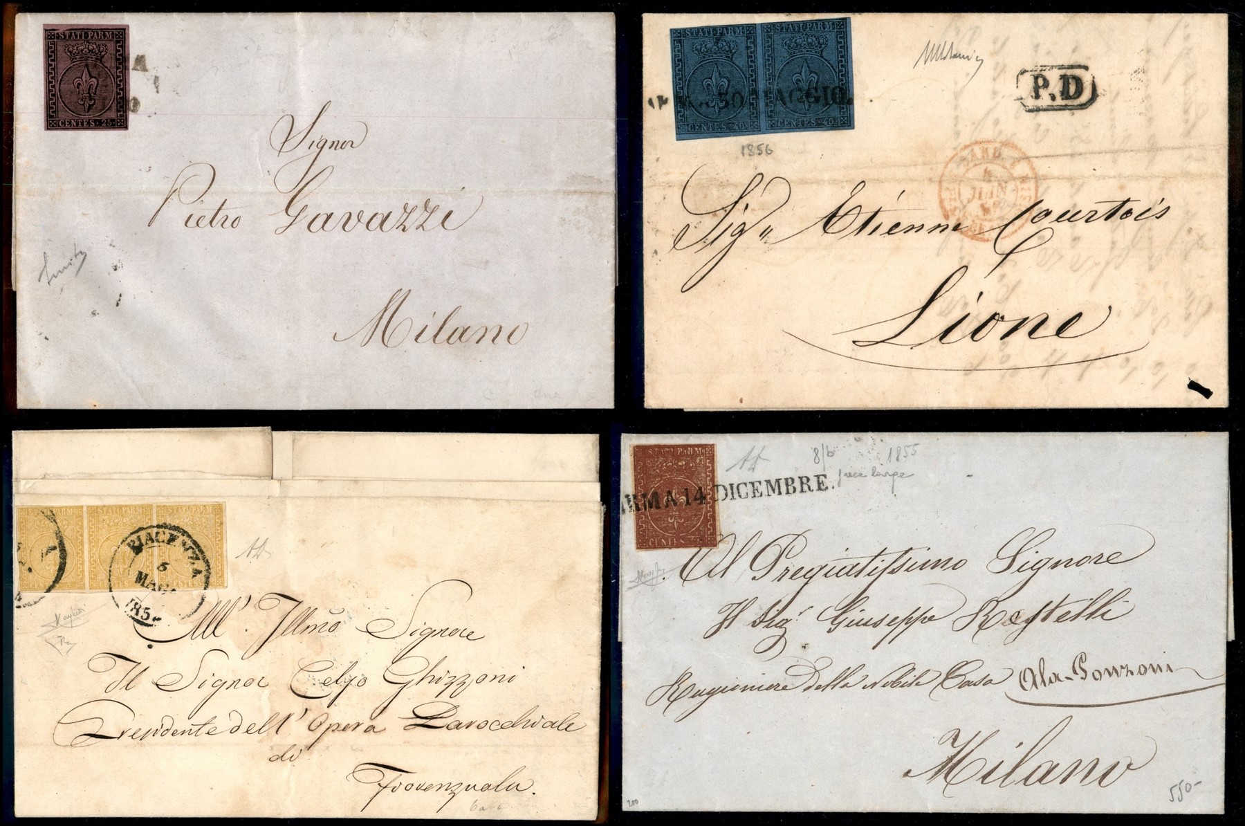 ITALIA / Antichi Stati Italiani / Parma / Posta ordinaria