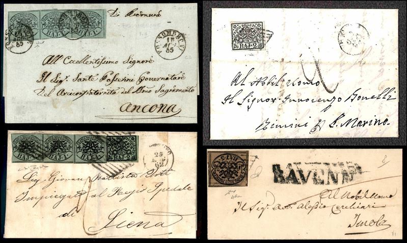 ITALIA / Antichi Stati Italiani / Stato pontificio / Posta ordinaria