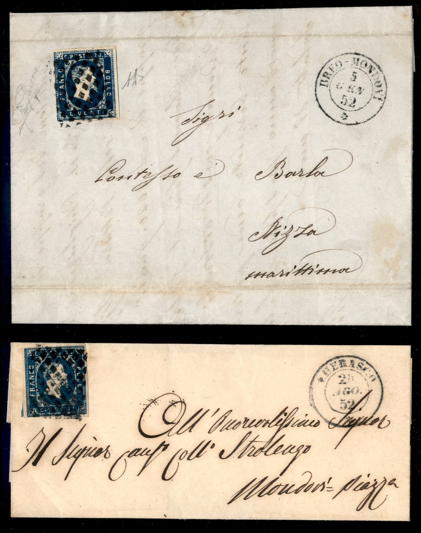 ITALIA / Antichi Stati Italiani / Sardegna / Posta ordinaria