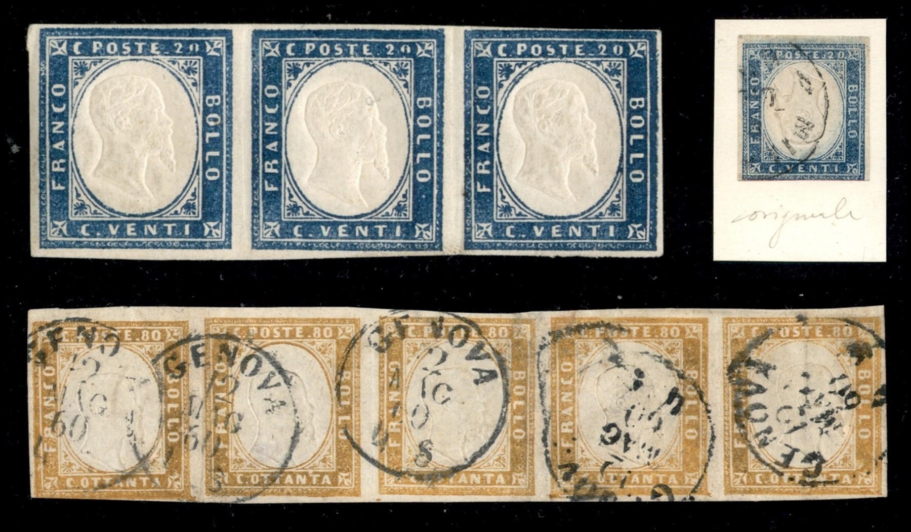 ITALIA / Antichi Stati Italiani / Sardegna / Posta ordinaria