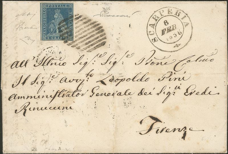 ITALIA / Antichi Stati Italiani / Toscana / Posta ordinaria