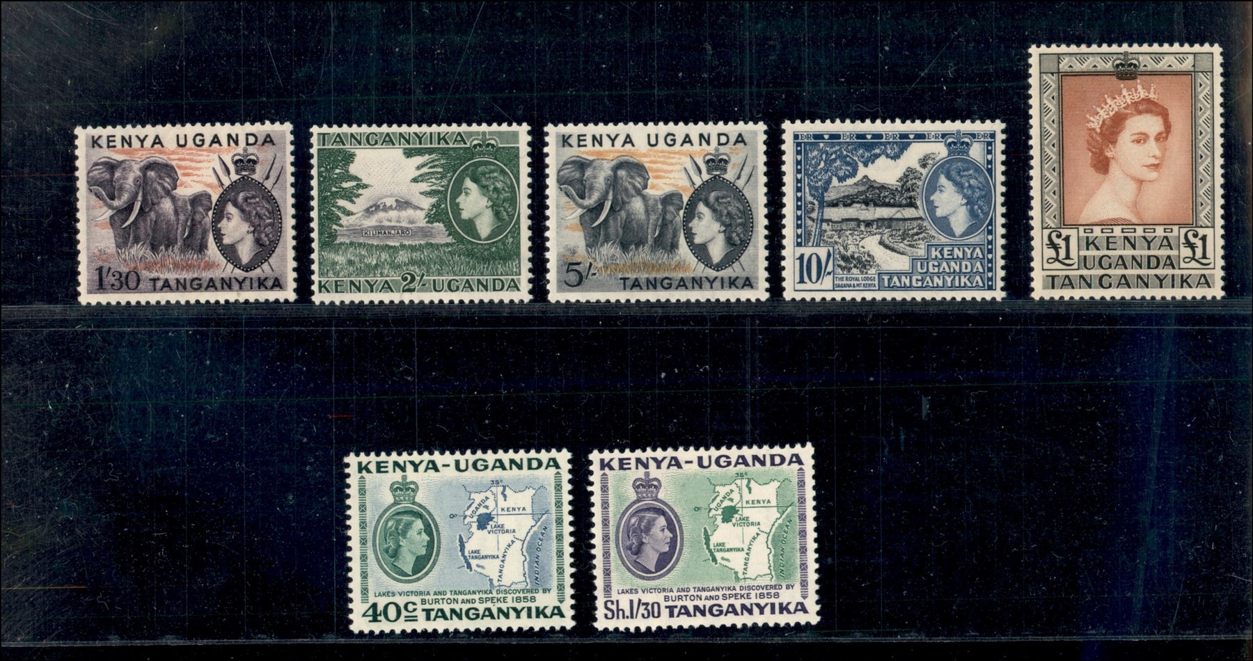 Kenya Uganda Tanganika / Posta Ordinaria