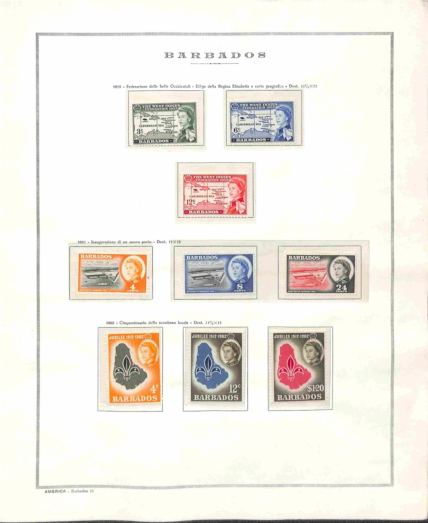 Barbados / Posta Ordinaria