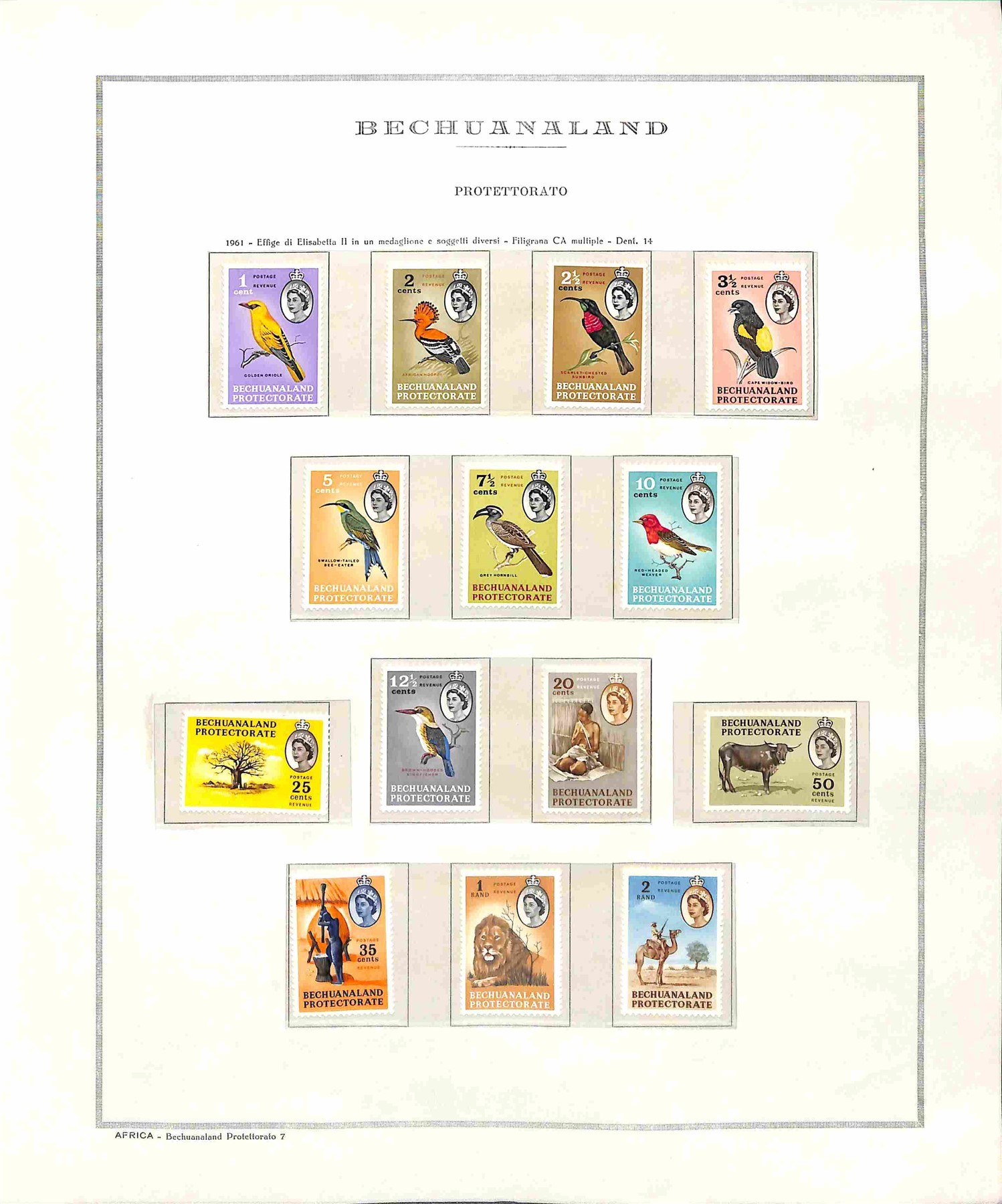 Botswana / Posta Ordinaria