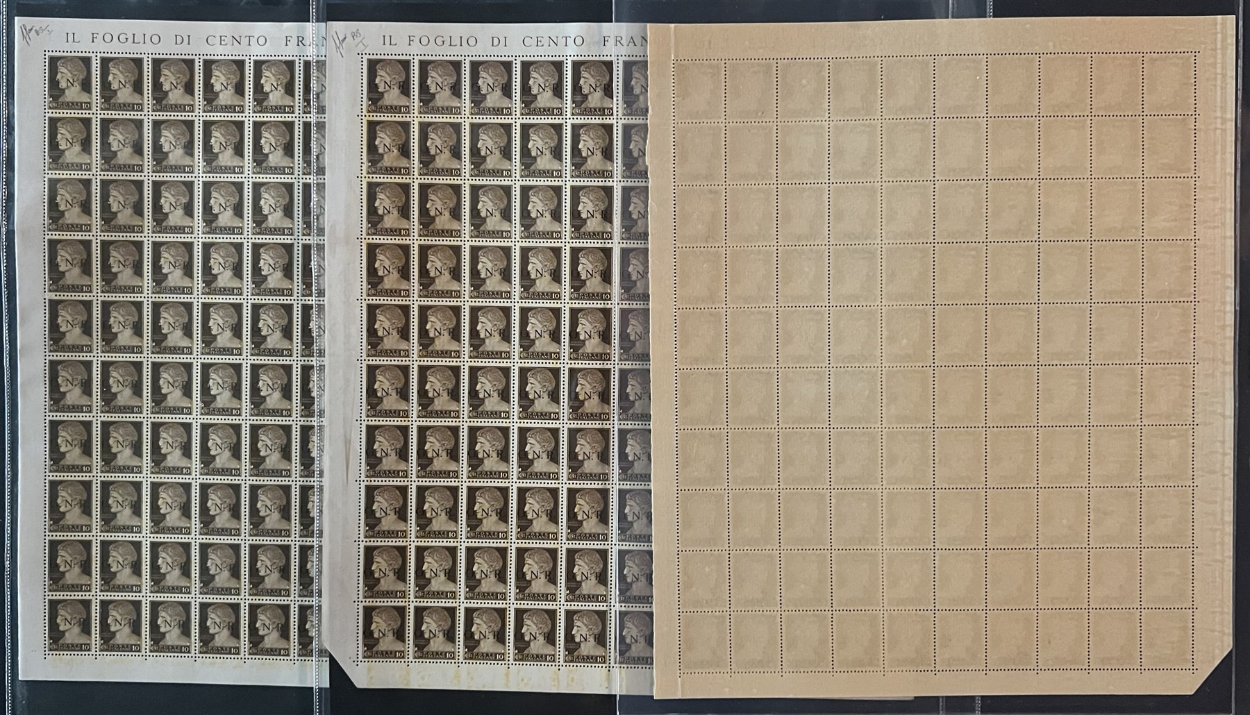 ITALIA / RSI / Posta ordinaria