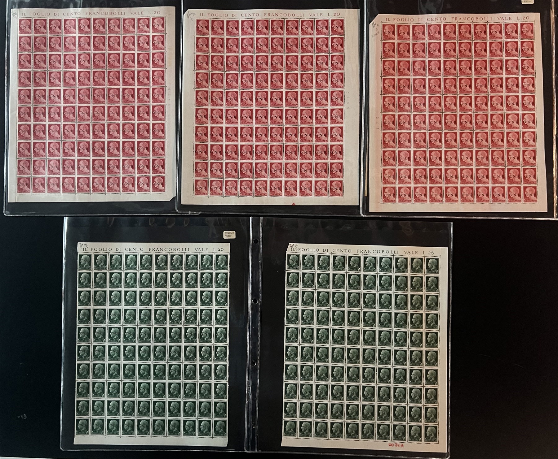 ITALIA / RSI / Posta ordinaria