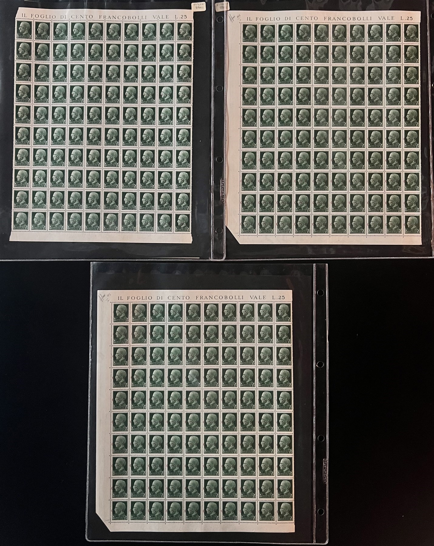 ITALIA / RSI / Posta ordinaria