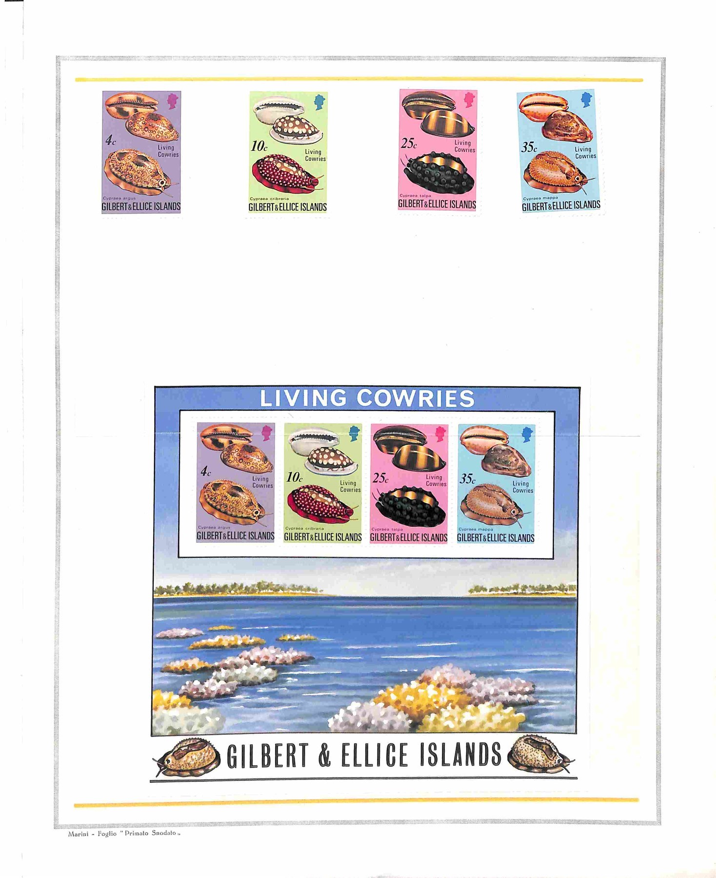 Gilbert And Ellice Islands / Posta Ordinaria