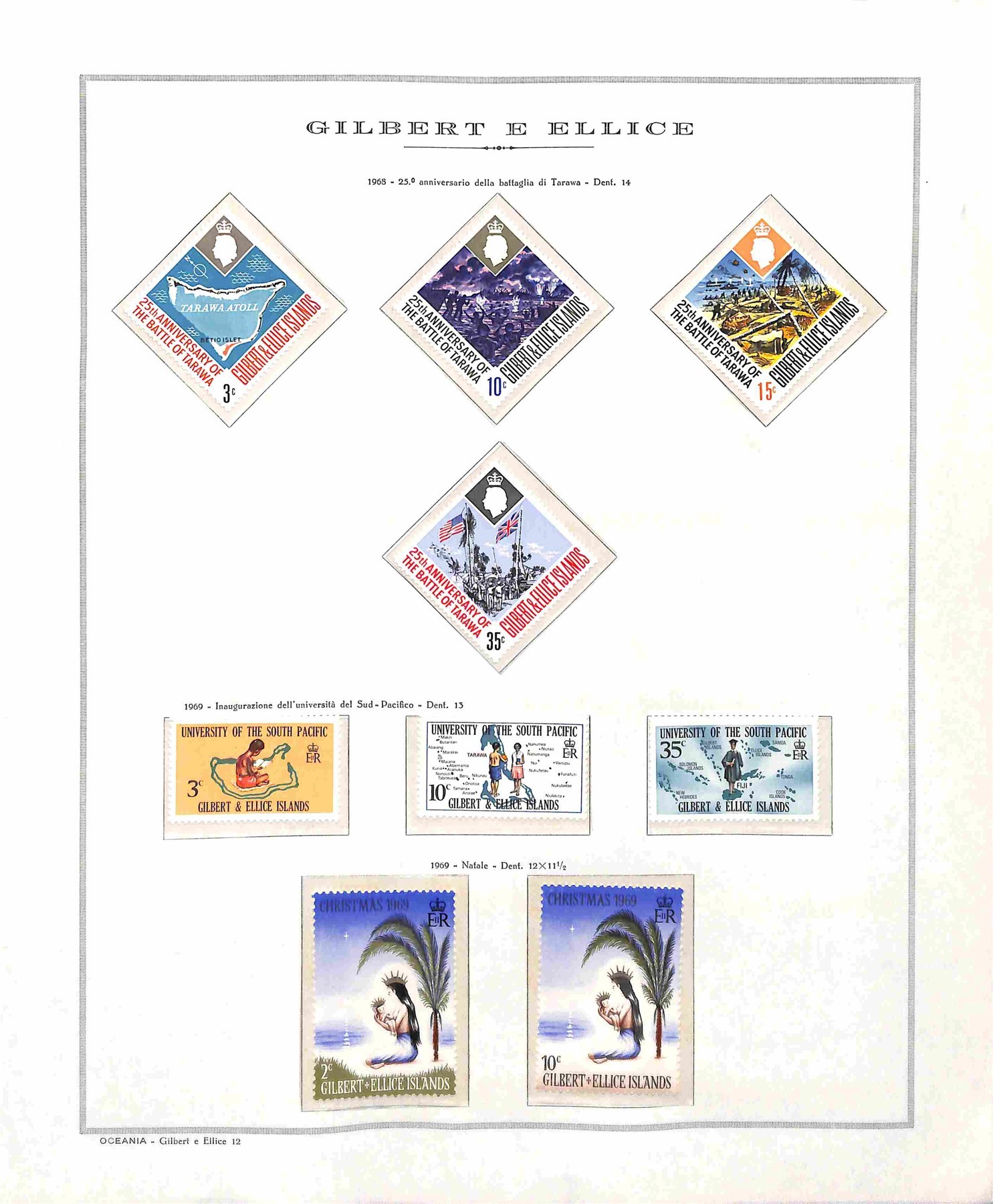 Gilbert And Ellice Islands / Posta Ordinaria