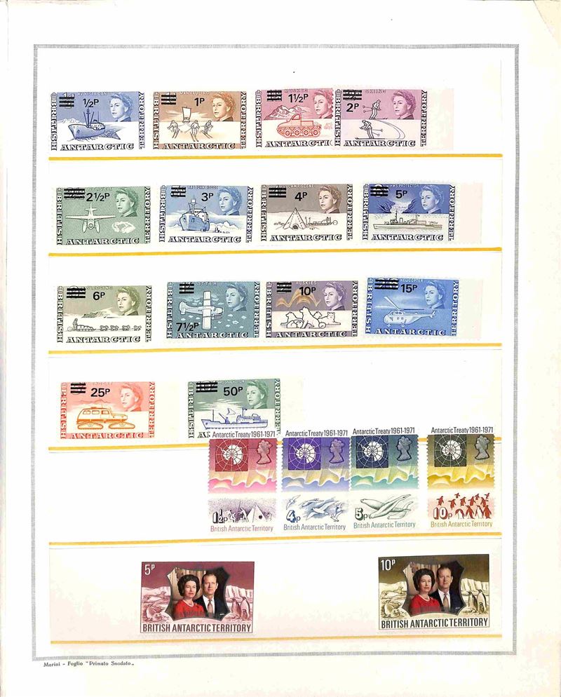 British Antarctic Territory / Posta Ordinaria