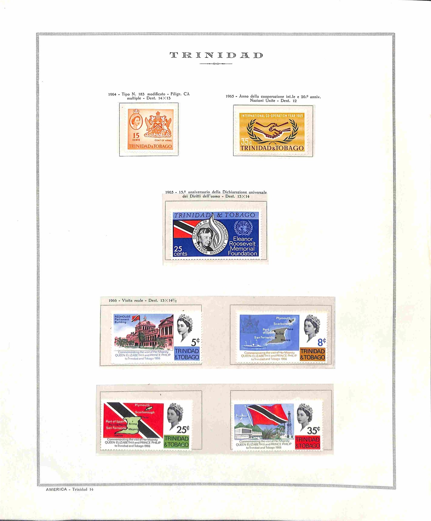 Trinidad e Tobago / Posta Ordinaria