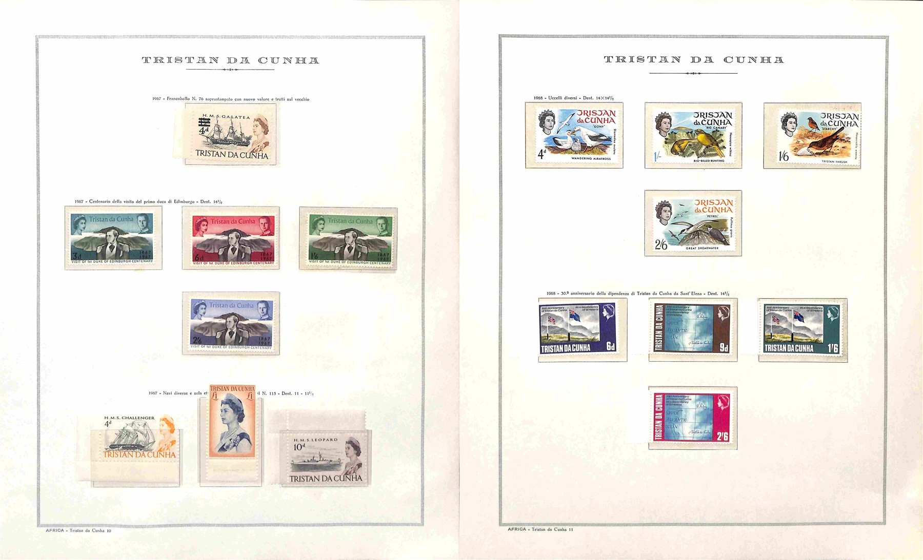 Tristan da Cunha / Posta Ordinaria