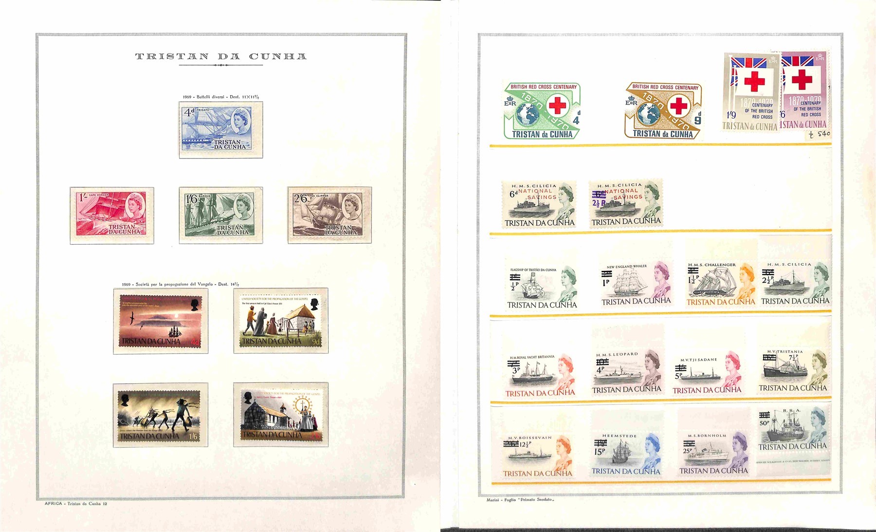 Tristan da Cunha / Posta Ordinaria