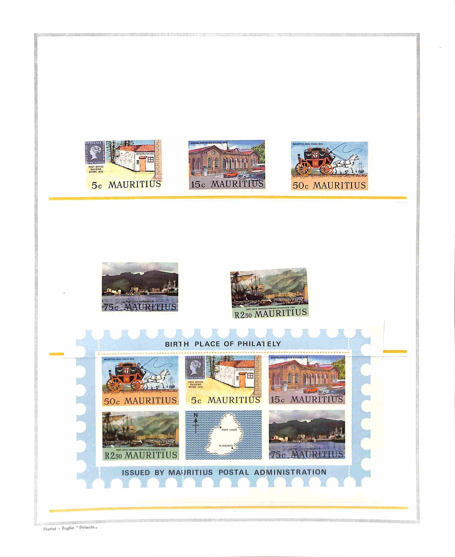 Mauritius / Posta Ordinaria