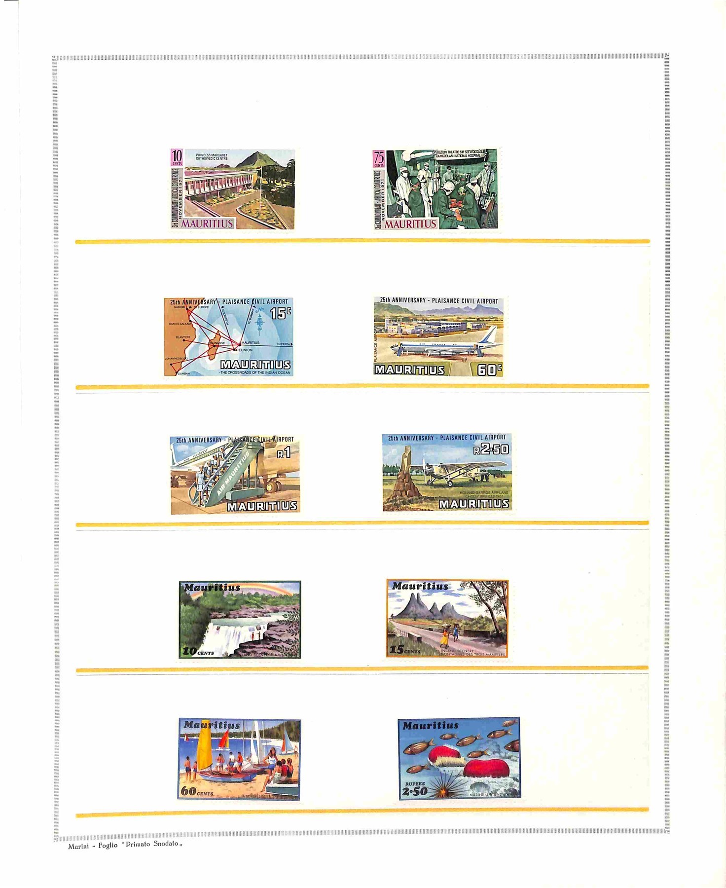 Mauritius / Posta Ordinaria