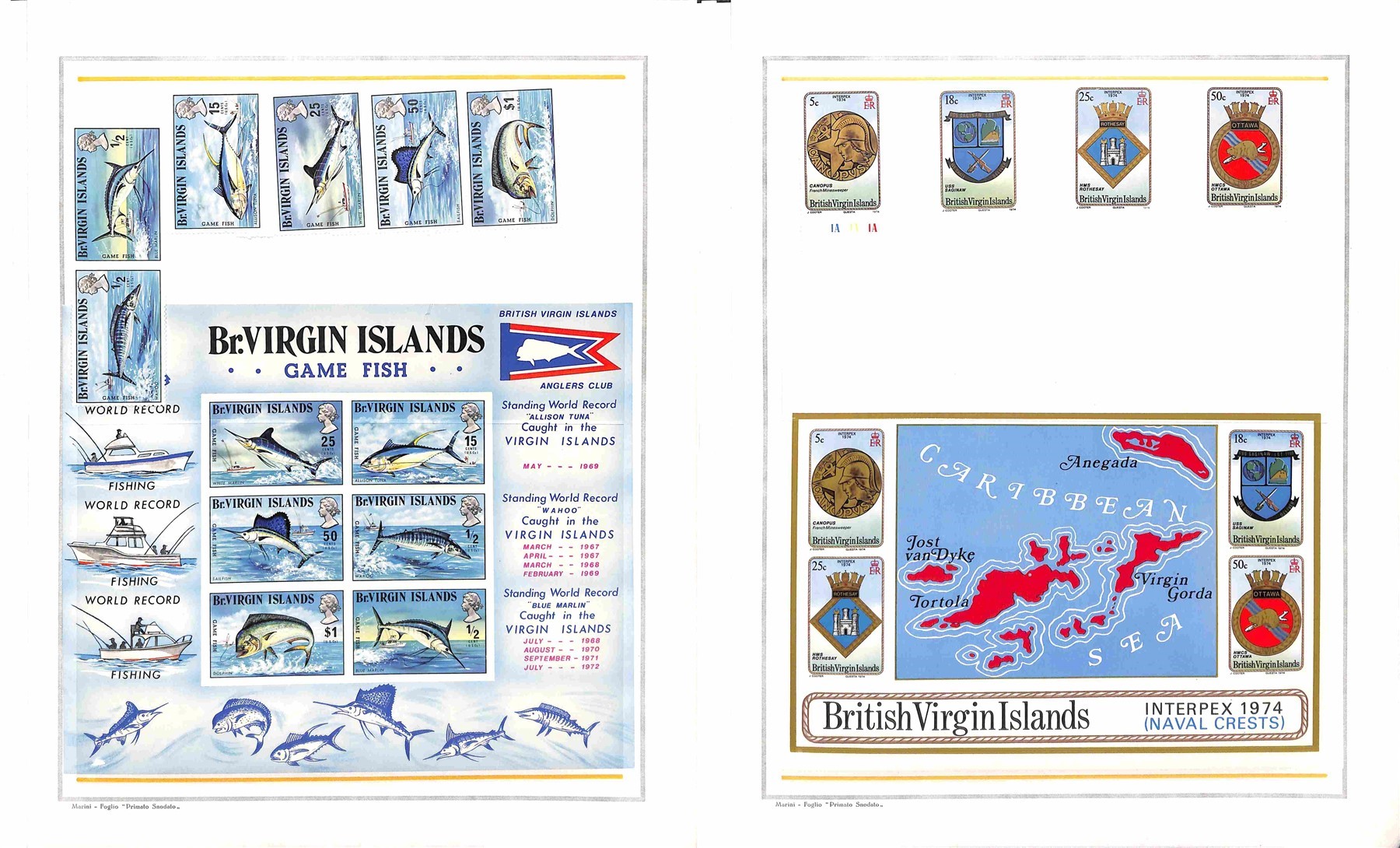 Isole Vergini (brit / Posta Ordinaria