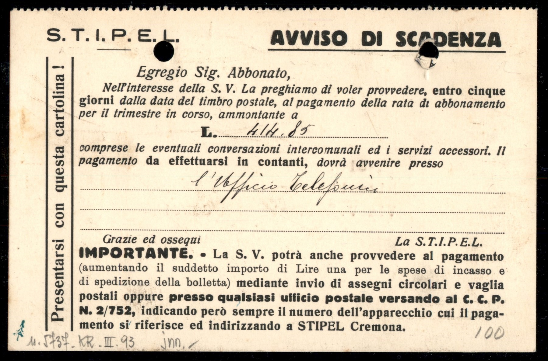 Italia / Regno / Vittorio Emanuele III / Posta Ordinaria