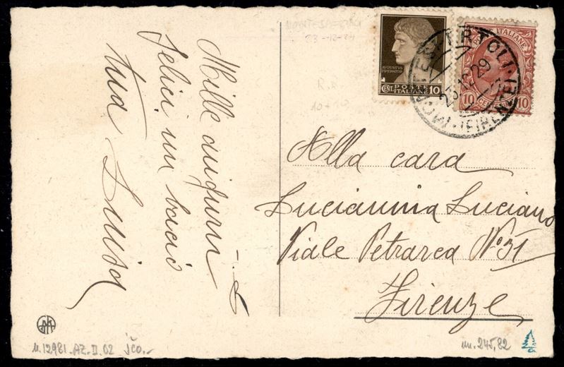 Italia / Regno / Vittorio Emanuele III / Posta Ordinaria