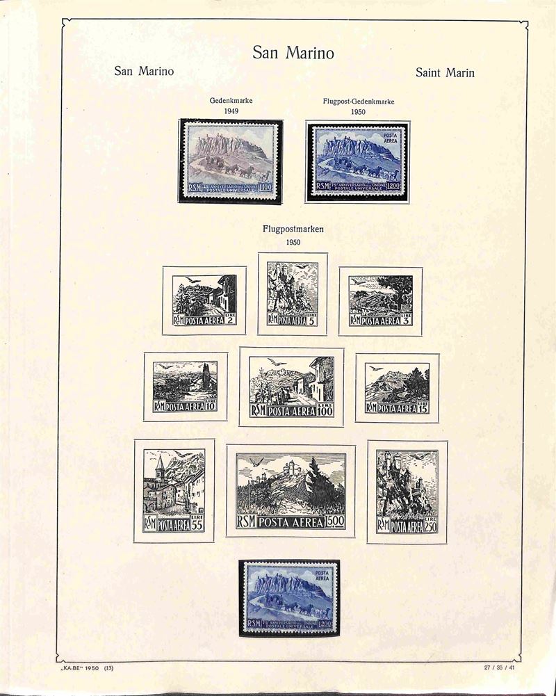 San Marino / Posta Ordinaria