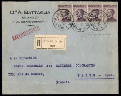 Italia / Regno / Vittorio Emanuele III / Francobolli Pubblicitari
