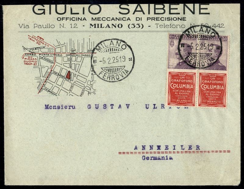 Italia / Regno / Vittorio Emanuele III / Francobolli Pubblicitari
