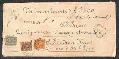 Italia / Regno / Umberto i / Posta Ordinaria