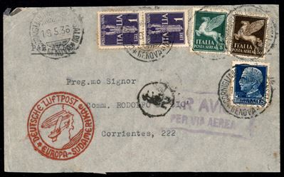Italia / Regno / Vittorio Emanuele III / Aerogrammi